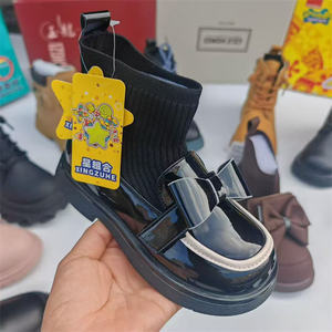 Inventaire de chaussures pour enfants nouveau bébé filles automne hiver bottes d'<span class=keywords><strong>équitation</strong></span> mode semelle souple mixte vente en gros directe d'usine - Product Image 3