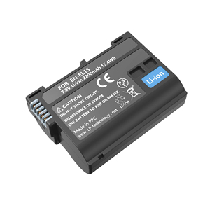 Nouvelle batterie Li-ion de remplacement numérique 2200mAh 7.0v Batteries numériques pour appareil photo EN-EL15 <span class=keywords><strong>D850</strong></span> D810 D800E D750 D610 - Product Image 1