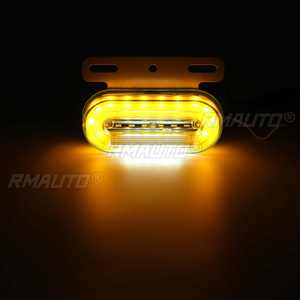 Luces Laterales de 12V 24V para Camiones, Luces Externas para Automóviles, Lámpara Indicadora de Señal, Luz Trasera de Advertencia para Remolques, Camiones - Product Image 3