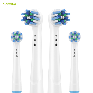 <span class=keywords><strong>Cabezales</strong></span> de repuesto para cepillo de dientes eléctrico Yabeikang OEM, <span class=keywords><strong>cabezales</strong></span> de repuesto <span class=keywords><strong>CrossAction</strong></span> en stock, YE644, 4 unidades - Product Image 1