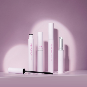 HUIHO-Envase metálico de aluminio para lápiz labial, tubo de lujo duradero y delgado, color rosa - Product Image 1