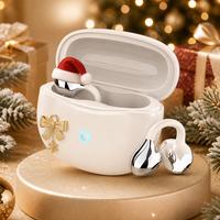 Harga Bersaing untuk Earbud TWS 5.4 Tahan Air IPX-4 Nirkabel Sejati dengan Indikator Baterai LED Kontrol Sentuh 15-20 jam