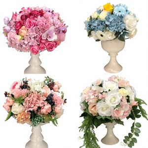 ลูกบอลดอกกุหลาบประดิษฐ์สำหรับตกแต่งซุ้มงานแต่งงาน สำหรับพิธีการ ถ่ายภาพกลางแจ้ง และตกแต่งบ้าน-สไตล์เสาโรมัน - Product Image 1