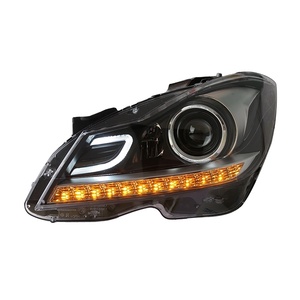 สำหรับรถยนต์ C-Class W204 ปี 2011-2014 ไฟหน้า LED ระดับไฮเอนด์ 12V 6000K ใหม่ พร้อมไฟเดย์ไลท์ สำหรับติดตั้งเพิ่มเติม/อัพเกรด ไฟหน้า LED 12V - Product Image 4
