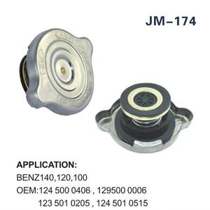 Bouchon de radiateur Mercedes Benz JM 174 pour 140 120 100 OEM 1245000406 1295000006 1235010205 1245010515 - Product Image 1