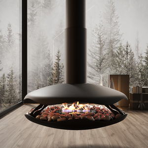 <span class=keywords><strong>Chimenea</strong></span> suspendida de <span class=keywords><strong>bioetanol</strong></span> de 600 mm, montada en el <span class=keywords><strong>techo</strong></span>, sin humo, ecológica, para calefacción. - Product Image 4