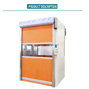 Limpiador de suela de ducha de aire de carga Proveedores portátiles biobase Pass Box Serie de sala limpia Sistema de secado Puerta de persiana enrollable Ducha de aire - Product Image 5