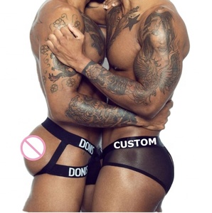 Suspensorio Deportivo <span class=keywords><strong>X</strong></span> al por Mayor, con Logotipo Personalizado, con Tiras, para Hombres <span class=keywords><strong>Gay</strong></span>, Ropa Interior Sexy, Suspensorio, Calzoncillos Boxer Sexys para Hombre - Product Image 1