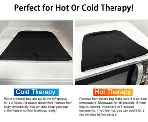 Gorro <span class=keywords><strong>de</strong></span> Compresión <span class=keywords><strong>de</strong></span> <span class=keywords><strong>Alta</strong></span> Calidad <span class=keywords><strong>con</strong></span> Máscara <span class=keywords><strong>de</strong></span> Gel para Ojos, Gorro <span class=keywords><strong>de</strong></span> Alivio para el <span class=keywords><strong>Dolor</strong></span> <span class=keywords><strong>de</strong></span> <span class=keywords><strong>Cabeza</strong></span> y la Migraña <span class=keywords><strong>con</strong></span> Frío y Calor - Product Image 3