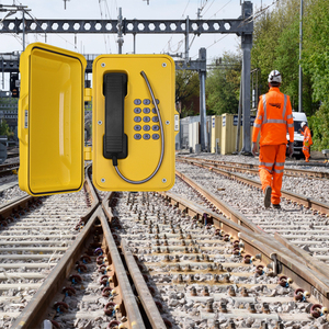 Điện thoại chống thấm tương tự Điện thoại Trang trại khai thác mỏ Mỏ than Mở rộng khai thác mỏ Điện thoại liên lạc - Product Image 5