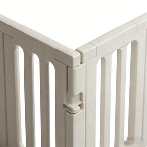 Valla para Mascotas de Plástico Sólido, Económica y de Alta Calidad, con Cierre de Botón, para Perros Grandes y Pequeños, Compatible con Puertas, Anti-Escape - Product Image 4