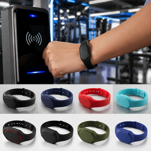 Pulsera de Silicona NFC RFID Personalizada para Gimnasio, Brazalete de Acceso al Club Personalizado para Escaneo Rápido e Identificación de Miembros - Product Image 3