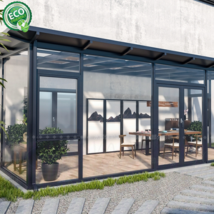 Solárium de Vidrio con Protección Solar Garantizada para Patio, Terraza, Jardín o Patio Trasero con Pared de Vidrio Opcional - Product Image 6