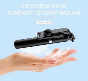 Trépied pour perche à <span class=keywords><strong>Selfie</strong></span> <span class=keywords><strong>Q02</strong></span>, 4 en 1, sans fil, extensible, dispositif pour faire des photos, Rotation à 103cm, support de téléphone, 360 - Product Image 4