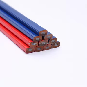 Crayon de charpentier carré HB multicolores avec logo personnalisé pour l'utilisation de marqueurs de construction en ciment - Product Image 6