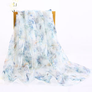 5.5MM 6A yumuşak mürekkep baskı çiçek ipek dijital baskılı ipek organze kumaş % 100% saf - Product Image 6