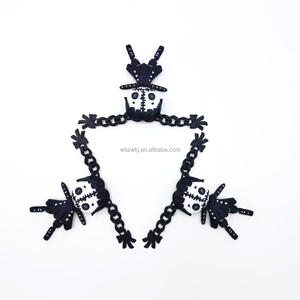 Nouvelle série de poupées d'<span class=keywords><strong>horreur</strong></span> en plastique imprimées en 3D OEM - Petite sorcière d'Halloween, modèle de jouet non toxique à l'échelle 1:12, cadeau pour enfants - Product Image 4