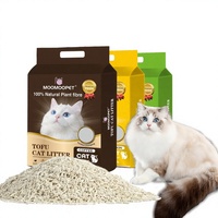 Harga Pabrik Pasir Kucing Tofu Lavender Natural World 1.5mm 100% Ramah Lingkungan Dapat Dibuang di Toilet Cepat Menggumpal Rendah Debu 2.5kg