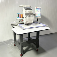 Appareil de broderie économique pour débutants avec motifs de points préprogrammés et écran LED pour les clubs de couture scolaires
