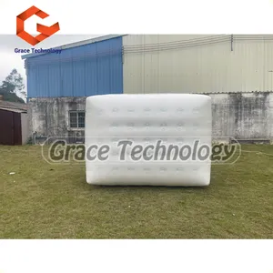 Custom balloon outdoor floating inflatable cube advertising hot air inflatables giant helium balloon model for sale