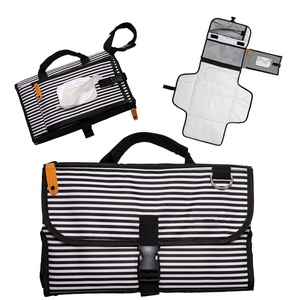 BSCI personnalisé Portable nouvelle maman ou papa <span class=keywords><strong>sac</strong></span> de voyage <span class=keywords><strong>Parents</strong></span> embrayage tapis de couche fille garçon infantile bébé couche matelas à <span class=keywords><strong>langer</strong></span> - Product Image 1