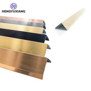 Coin d'habillage de carreaux profilés en L en <span class=keywords><strong>acier</strong></span> inoxydable 304 pour couvertures d'angle de mur vente en gros - Product Image 4