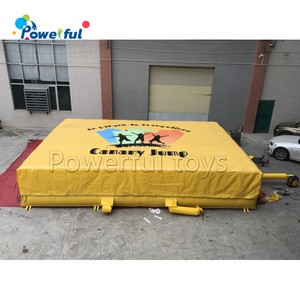 เชิงพาณิชย์แทรมโพลีนพาร์คพองแสดงความสามารถกระโดดลงจอดโฟม<span class=keywords><strong>หลุม</strong></span>ถุงลมนิรภัยเสา - Product Image 4