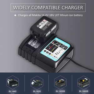 <span class=keywords><strong>DC18RC</strong></span> DC18RF 3A <span class=keywords><strong>chargeur</strong></span> de charge <span class=keywords><strong>rapide</strong></span> pour batterie d'outil électrique Li-ion Bl1860b Bl1830b Akku <span class=keywords><strong>chargeur</strong></span> 18v - Product Image 6