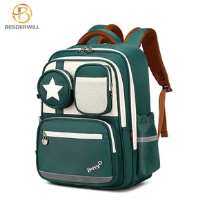 Sac à dos scolaire imperméable en polyester pour enfants <span class=keywords><strong>Besder</strong></span>, design de dessin animé, réduction de la charge - Product Image 2