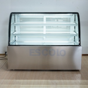Exhibidor Refrigerado para Panadería con Vitrina para Pasteles y Exhibidor Refrigerado Pequeño para Pastelerías y Uso Comercial - Product Image 4