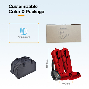 Lymphatic Air Compression Vibrating <strong>Heat</strong> Massage <strong>Boots</strong> High Quantity Recovery Pump Calf Foot Knee Leg Massage <strong>Boots</strong> - Product Image 3