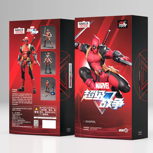 Figurine de collection ZD Toys Super War Game Series, <span class=keywords><strong>Deadpool</strong></span>, style <span class=keywords><strong>jeu</strong></span> vidéo, échelle 1/10, 18 cm/7 pouces - Product Image 5