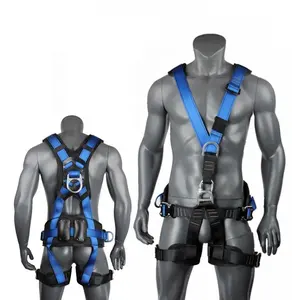 Safety Harness Manufacturers Personal Protection High Tenacity Rope Access Equipment Full Body Safety Harness