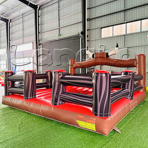 Thương mại Inflatable dành cho người lớn bucking Bronco Rodeo Bulls Inflatable bò cơ khí cho thuê - Product Image 3