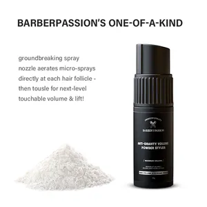 BARBERPASSION-pulverizador de pelo instantáneo, textura voluminizada, 1S