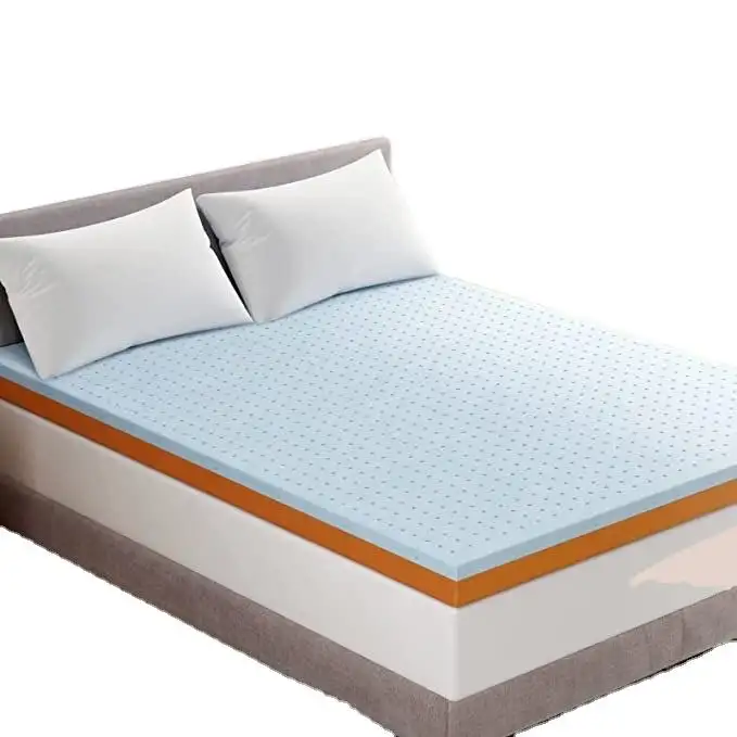 Surmatelas original en mousse à mémoire de forme et gel de 2 pouces pour lit queen size Vente en gros pas encore d'avis