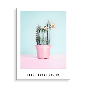 Vente en gros de peinture de <span class=keywords><strong>cactus</strong></span> Art mural Plante Peinture sur toile imprimée pour décoration murale - Product Image 6