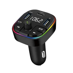 WESDAR FM Transmitter Aux Modulator Bluetooth Handsfree Car Kit Car Audio MP3 Player Dual USB Car Char