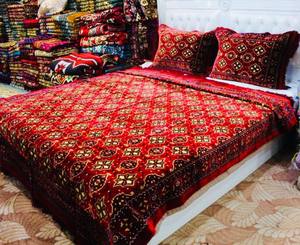 อัฟกันผ้าคลุมเตียงโอเรียนเต็ล1ชุดมี3ชิ้น; 1ชิ้น225*225ผ้าคลุมเตียง + ปลอกหมอน2ชิ้น - Product Image 2