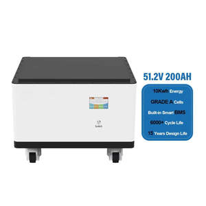 แบตเตอรี่ลิเธียมไอออนสำหรับเก็บพลังงานภายในบ้าน 51.2V 48V 1000Ah ชุดแบตเตอรี่ 50Kwh 40Kwh 30Kwh แบบต่อพ่วงได้ พร้อมระบบ BMS แบตเตอรี่เก็บพลังงาน 10kwh - Product Image 2