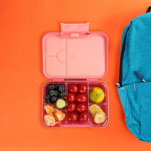 Oumeng Boîte à lunch Bento en plastique hermétique pour enfants avec compartiment pour enfants - Product Image 4
