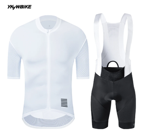 YKYWBIKEバイクユニフォームサマーサイクリングジャージーセットロード自転車ジャージMTB自転車ウェア通気性サイクリング服サイクリングセット - Product Image 6