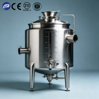 Cuve de mélange automatique en acier inoxydable SUS304 avec agitateur, moteur AC, certifiée CE/ISO, 1000L, ligne de remplissage clé en main pour poudre détergente