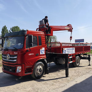 Offre Spéciale nouveau véhicule d'opération à haute altitude de camion d'installation de grue de SHACMAN 10 tonnes avec la grue de véhicule directement de Shaanxi - Product Image 1