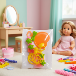 Pasador para el Cabello 119, Accesorio de Juguete para Niñas, para Peinar y Jugar, en Bolsa de BOPP - Product Image 3