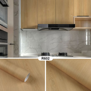 3D PVC carta da parati in legno Peel adesivo mobili ristrutturare pellicola di legno per armadi e controsoffitti facili riparazioni - Product Image 6