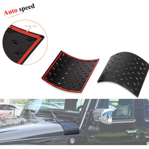 Copertura per calotta esterna per armatura nera per Jeep Wrangler JK - Product Image 4