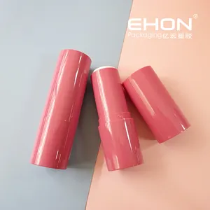 High quality Empty Foundation stick makeup container concealer/blush stick Plastic private label Cylinder Cosmetic Lipstick Tube