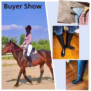 <span class=keywords><strong>Stivali</strong></span> Equestri Unisex in Pelle Bovina <span class=keywords><strong>di</strong></span> Alta Qualità, Resistenti <span class=keywords><strong>Stivali</strong></span> Sportivi da <span class=keywords><strong>Equitazione</strong></span> con Logo Personalizzato per Adulti, Prodotti per Cavalli - Product Image 6