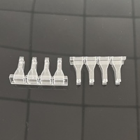 Cuvettes biochimiques en plastique (PS) pour analyseurs chimiques, coagulomètres Steellex, personnalisables OEM, transparentes, certifiées ISO9001 pour laboratoire